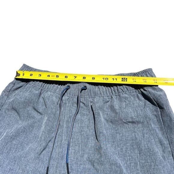 EDDIE BAURER Men’s Blue Denim Chambray Pull On Drawstring Shorts L - Picture 9 of 9